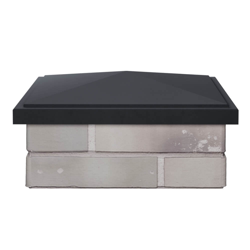 Колпак Zking БонаМоно Серый на столб 1.5х1.5 кирпича (385х385, 400х400мм) Серов фото