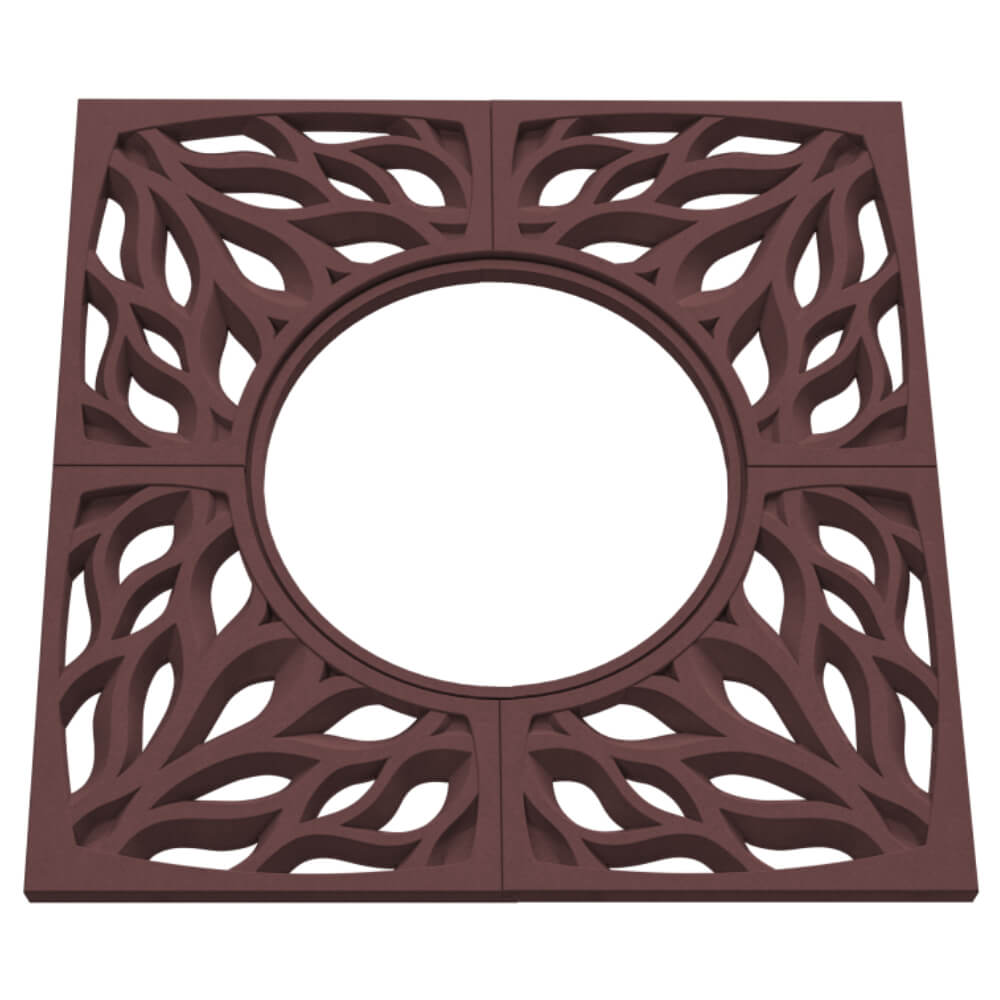 Приствольная решетка для дерева ZKING CRUST 1.2х1.2м Коричневая в Серове фото