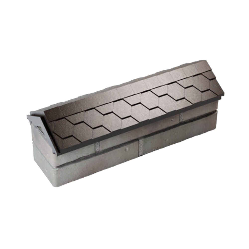 Парапет Zking Эверест Коричневый с посадкой на 0.5 кирпича (130мм) в Серове фото