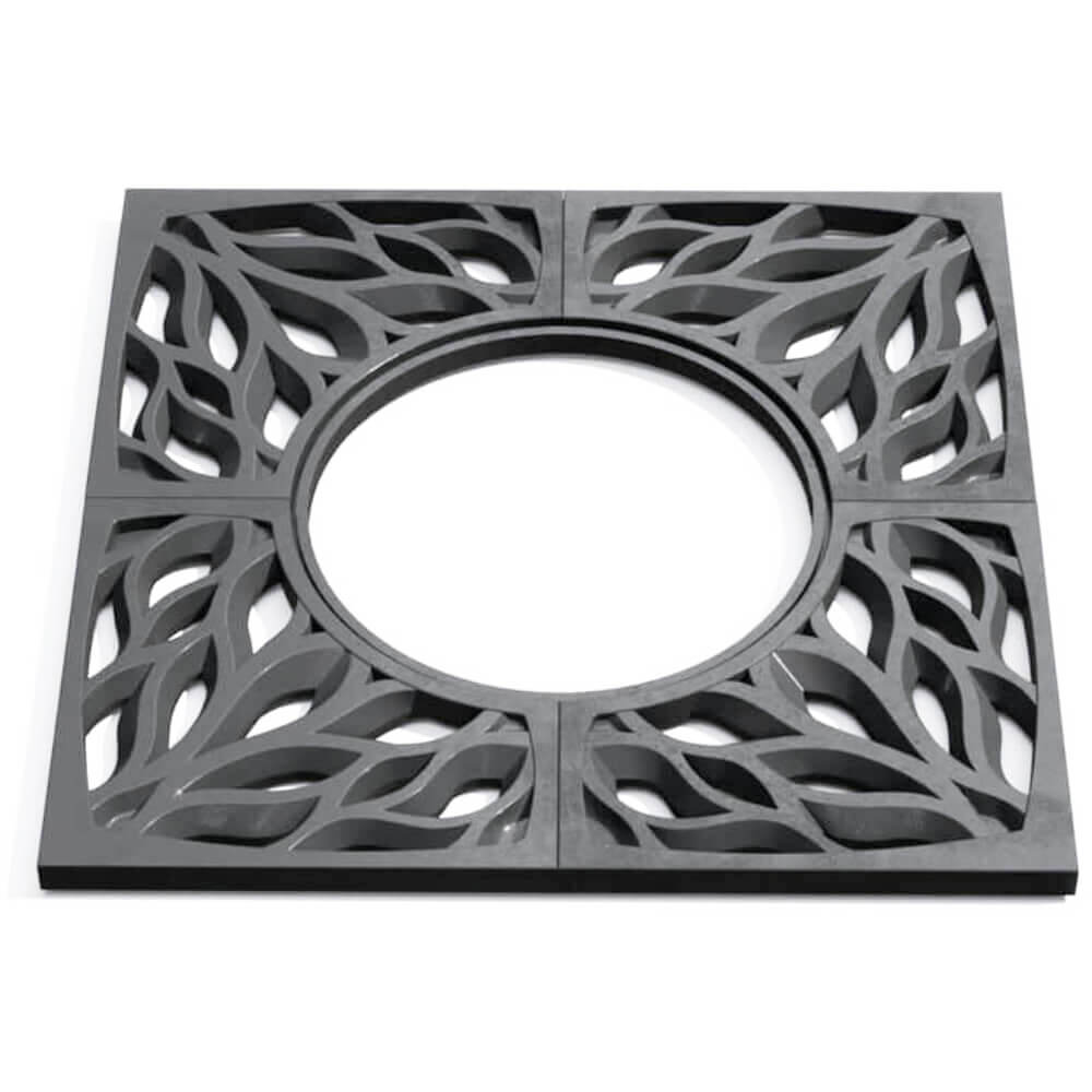 Приствольная решетка для дерева ZKING CRUST 1.2х1.2м Серая Серов фото