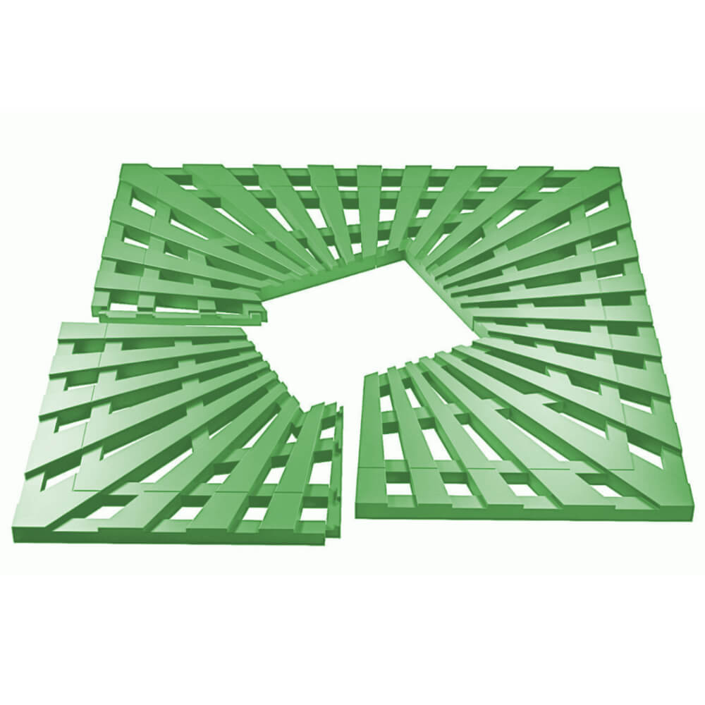 Приствольная решетка для дерева ZKING ATMOSPHERE 1.2х1.2м Зеленая в Серове фото