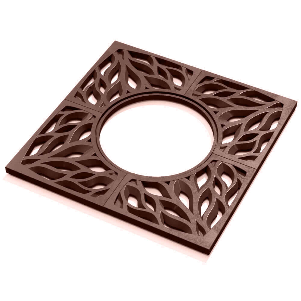 Приствольная решетка для дерева ZKING CRUST 1.2х1.2м Коричневая в Серове фото