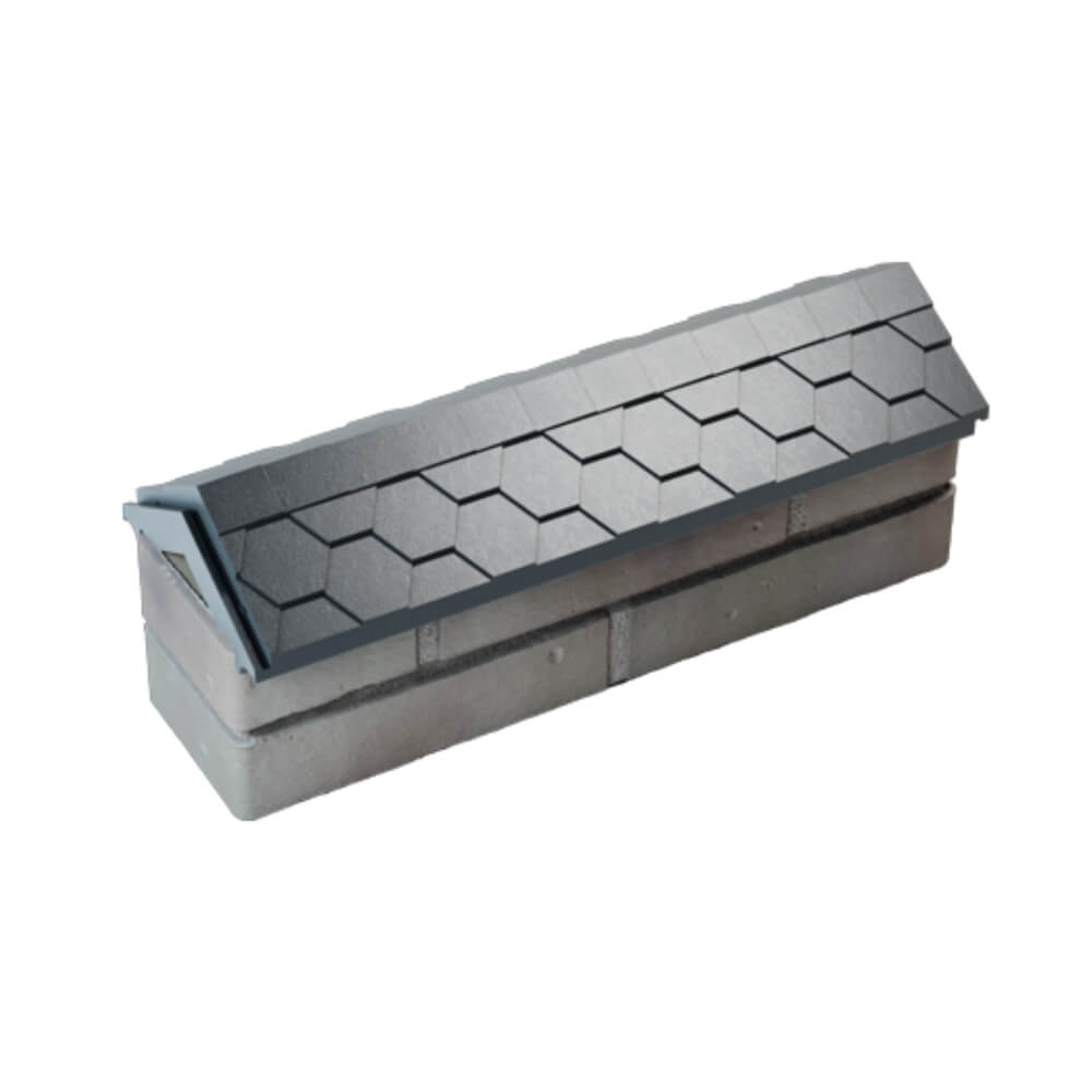 Парапет Zking Эверест Серый с посадкой на 0.5 кирпича (130мм) в Серове фото