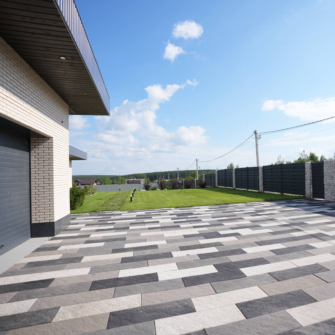 Шаговая плита STONE Черный Сланец 990х330х55мм в Серове фото